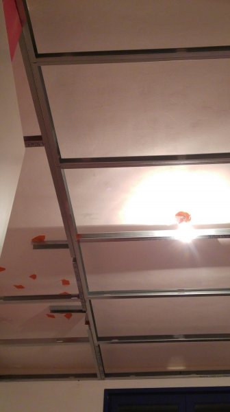 ferraillage plafond terminé