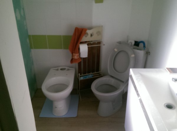 doubles toilettes